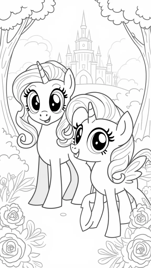 my little pony make your mark coloring pages